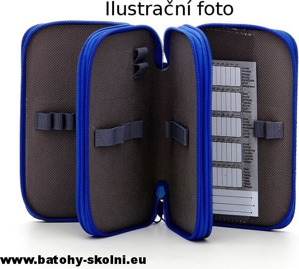 Školní penál třípatrové pouzdro Stil Srdce Magic Heart - obrázek 2