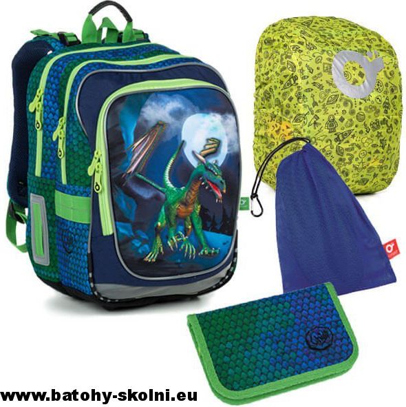 Školní batoh Drak Topgal 4 dílný set ENDY 19013 Large - obrázek 14