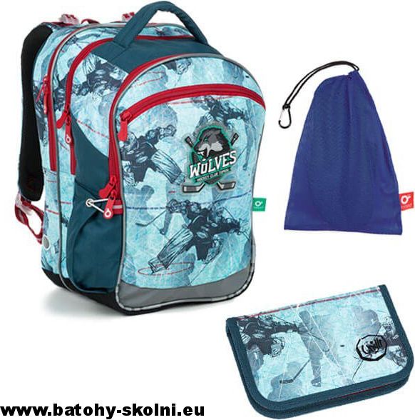 Školní batoh Hockey Topgal 3 dílný set COCO 19012 Medium - obrázek 1