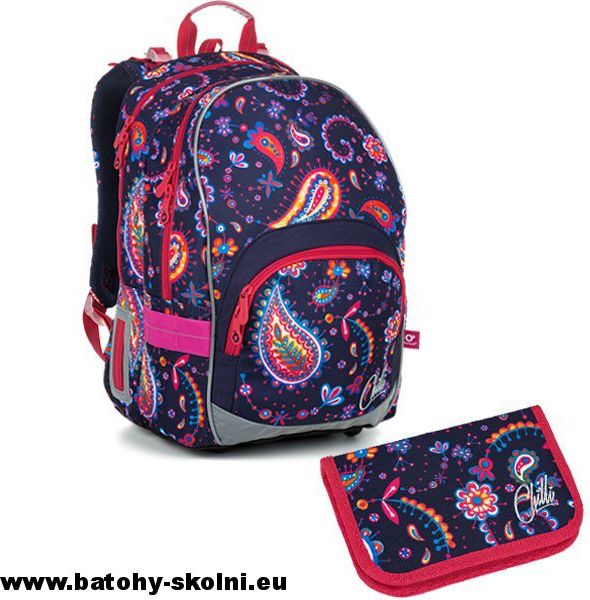 Školní batoh Flóra Topgal 2 dílný set KIMI 19010 Small - obrázek 1