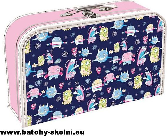 Dětský školní kufřík Stil 35cm  Happy Monsters - obrázek 1
