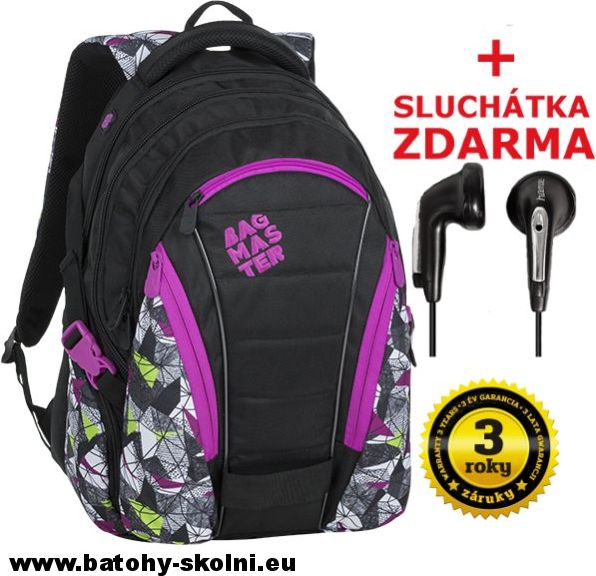 Studentský batoh BAG 9 B Bagmaster  - Doprava Zdarma - obrázek 1