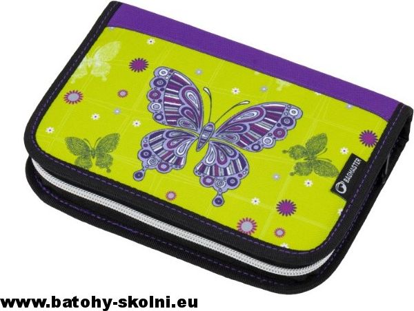 Školní batoh Motýl 3 dílný set Bagmaster ALFA 8 A - Doprava Zdarma - obrázek 12