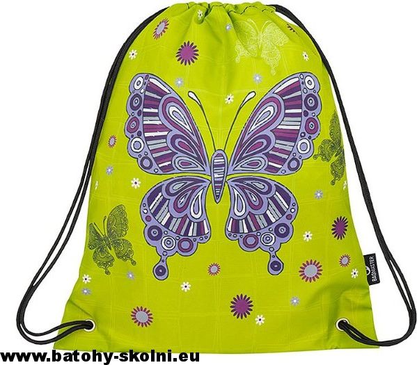 Školní batoh Motýl 3 dílný set Bagmaster ALFA 8 A - Doprava Zdarma - obrázek 10
