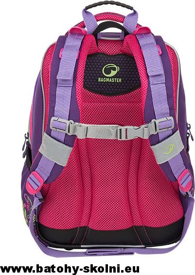 Školní batoh Květy 3 dílný set Bagmaster MERCURY 9 A - Doprava Zdarma - obrázek 13