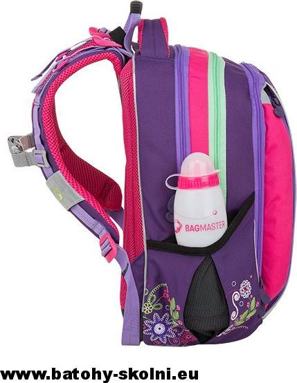 Školní batoh Květy 3 dílný set Bagmaster MERCURY 9 A - Doprava Zdarma - obrázek 14