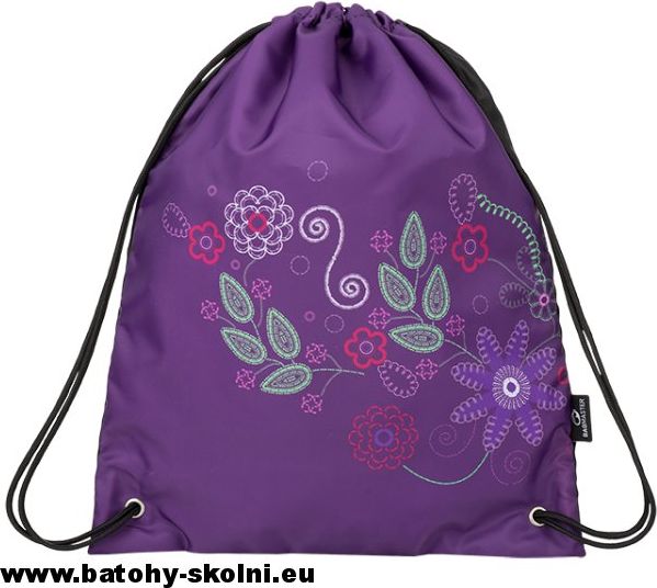 Školní batoh Květy 3 dílný set Bagmaster MERCURY 9 A - Doprava Zdarma - obrázek 6
