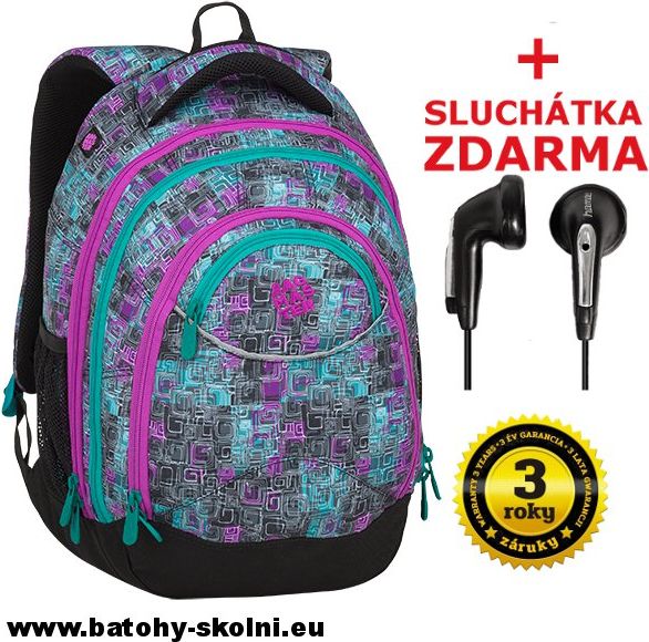 Studentský batoh Energy 9 C Bagmaster  - Doprava Zdarma - obrázek 1