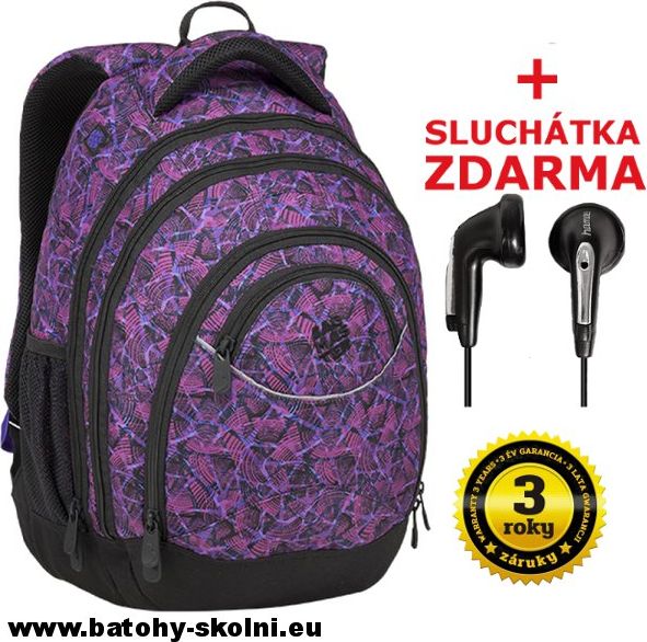 Studentský batoh Energy 9 D Bagmaster - Doprava Zdarma - obrázek 1