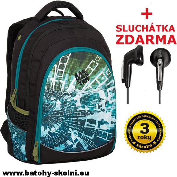 Studentský batoh Digital 9 B Bagmaster - Doprava Zdarma - obrázek 1