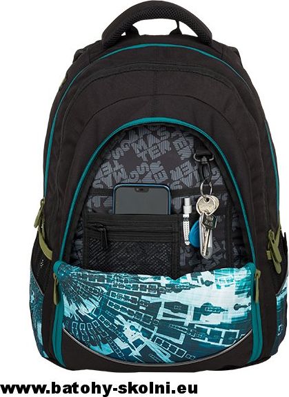 Studentský batoh Digital 9 B Bagmaster - Doprava Zdarma - obrázek 6