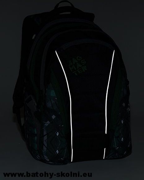 Studentský batoh BAG 9 E Bagmaster - Doprava Zdarma - obrázek 9