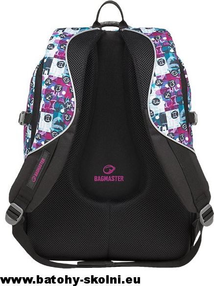 Školní batoh Theory 9 A PINK-GRAY-GRAY Bagmaster - Doprava Zdarma - obrázek 7