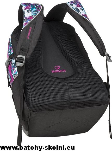 Školní batoh Theory 9 A PINK-GRAY-GRAY Bagmaster - Doprava Zdarma - obrázek 8