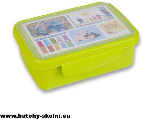Krabička na svačinu box Zdravá Sváča zelená - obrázek 2