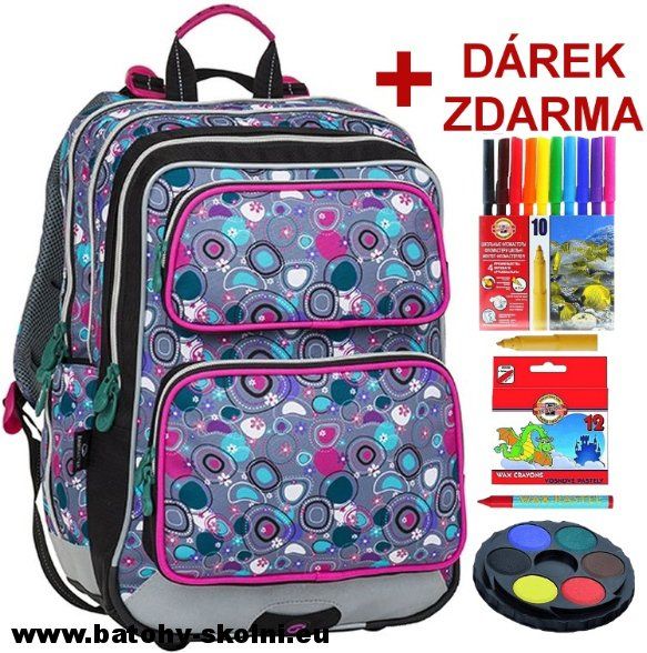 Školní batoh Bagmaster Galaxy 8 A - Doprava Zdarma - obrázek 1