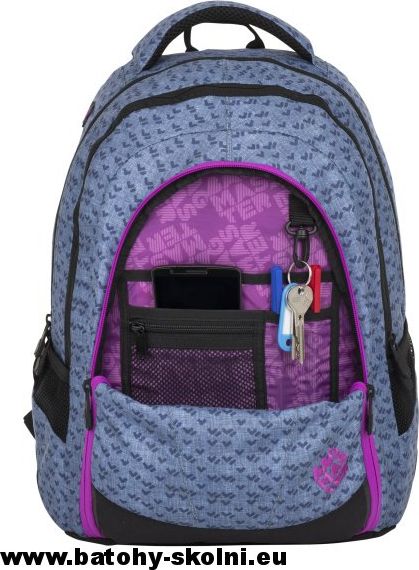 Studentský batoh Bagmaster Digital 8 A - Doprava Zdarma - obrázek 6