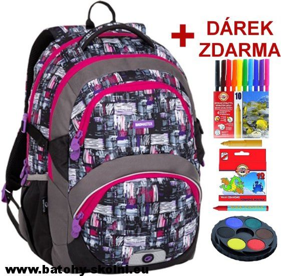 Školní batoh Bagmaster Theory 8 A - Doprava Zdarma - obrázek 1