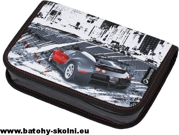 Školní jednopatrový penál Bagmaster Auto Mercury 8 B - obrázek 1
