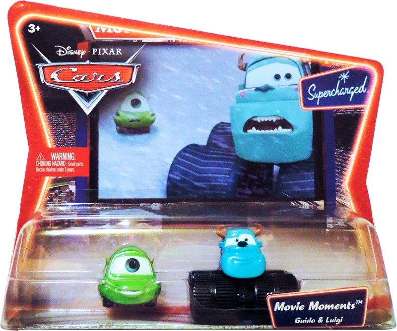 CARS (Auta) - Mike & Sulley SUPERCHARGED - sběratelská rarita - obrázek 1