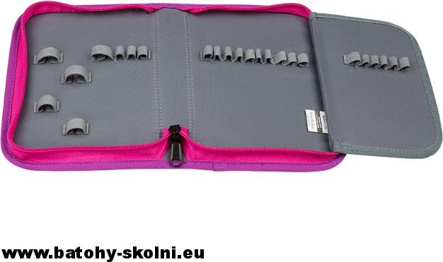 Školní jednopatrový penál koníček Galaxy 9 B Bagmaster - obrázek 5