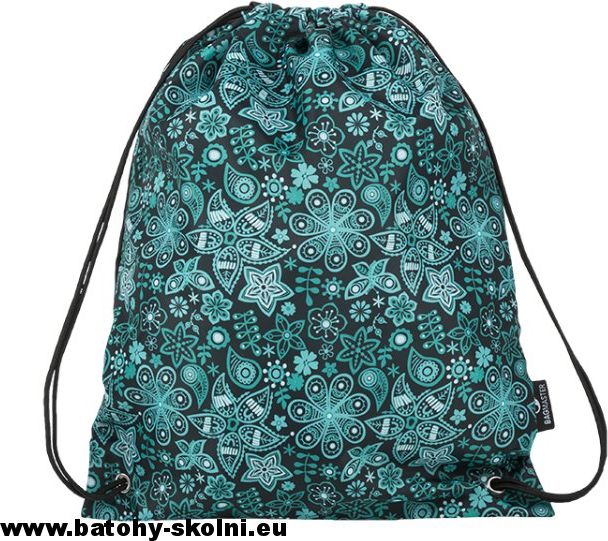 Školní batoh Kytičky 3 dílný set Bagmaster ALFA 9 B - Doprava Zdarma - obrázek 7