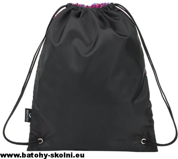 Školní batoh Kytičky 3 dílný set Bagmaster ALFA 9 B - Doprava Zdarma - obrázek 8