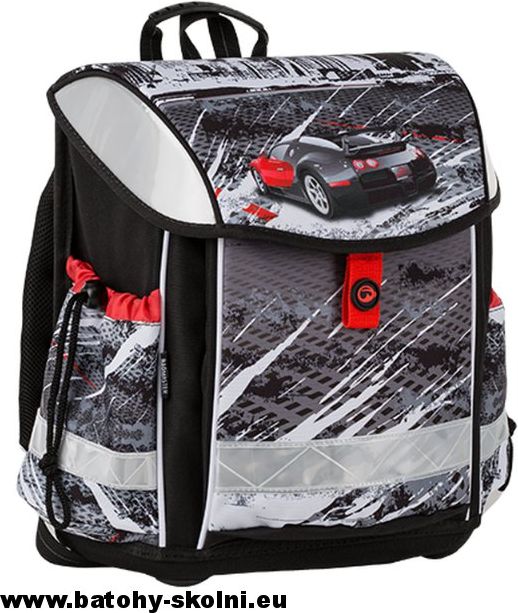 Školní aktovka Auto 3 dílný set Lim 9 B Bagmaster - Doprava Zdarma - obrázek 2