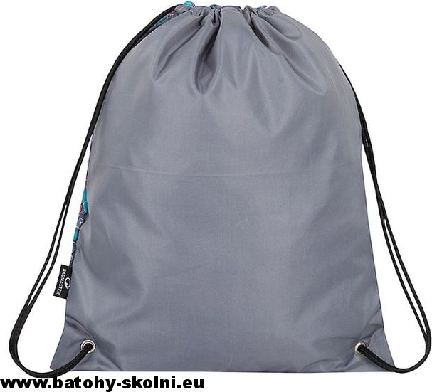Pytlík na přezůvky Bagmaster Shoes Galaxy 8 A pink-gray-green - obrázek 3