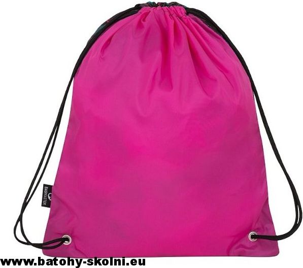 Pytlík na přezůvky Bagmaster Kočky Shoes Epson 8 A black-pink-blue - obrázek 3
