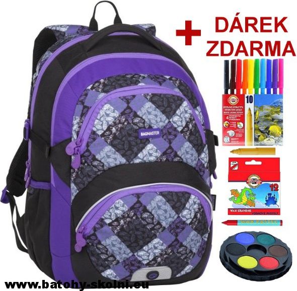Školní batoh Bagmaster Theory 8 B - Doprava Zdarma - obrázek 1