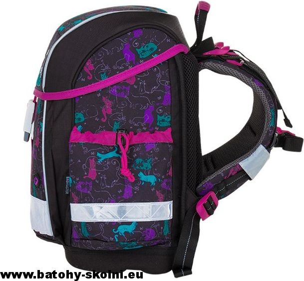 Školní aktovka Bagmaster Kočka Epson 8 A - Doprava Zdarma - obrázek 3