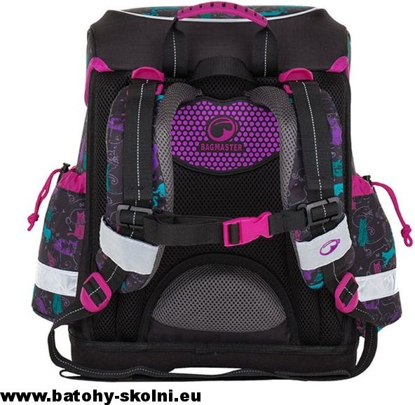 Školní aktovka Bagmaster Kočka Epson 8 A - Doprava Zdarma - obrázek 4