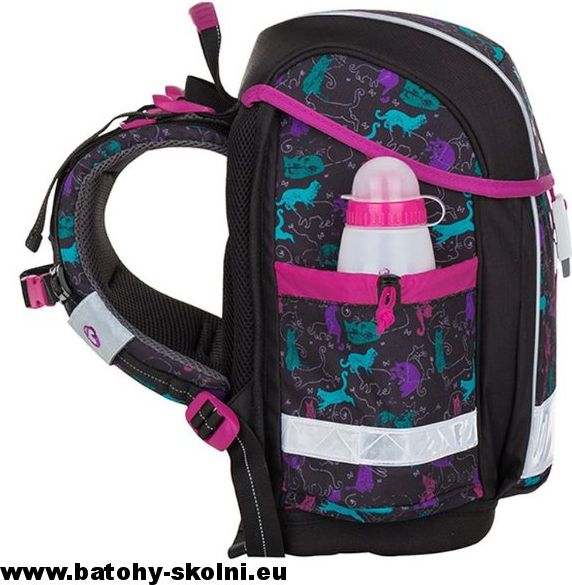 Školní aktovka Bagmaster Kočka Epson 8 A - Doprava Zdarma - obrázek 5