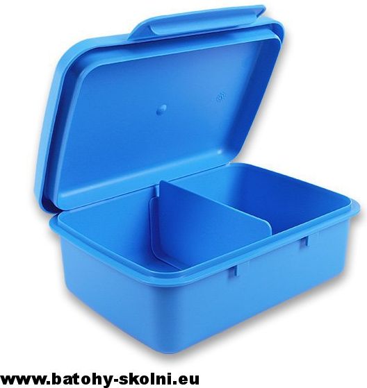 Krabička na svačinu box Zdravá Sváča modrá - obrázek 3