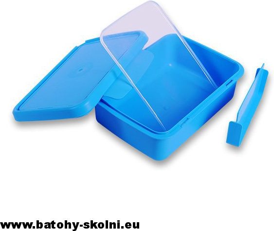 Krabička na svačinu box Zdravá Sváča modrá - obrázek 4