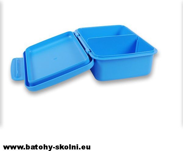 Krabička na svačinu box Zdravá Sváča modrá - obrázek 5
