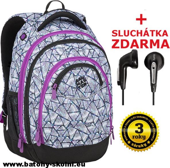 Studentský  batoh Energy 9 B Bagmaster - Doprava Zdarma - obrázek 1