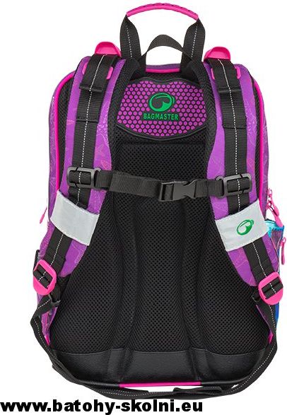 Školní batoh Galaxy 9 C VIOLET-BLUE Bagmaster - Doprava Zdarma - obrázek 6