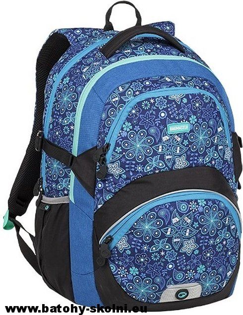 Školní batoh Theory 9 C BLUE-BLACK Bagmaster - Doprava Zdarma - obrázek 2