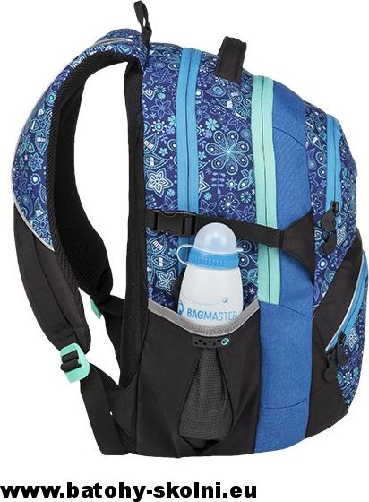 Školní batoh Theory 9 C BLUE-BLACK Bagmaster - Doprava Zdarma - obrázek 5