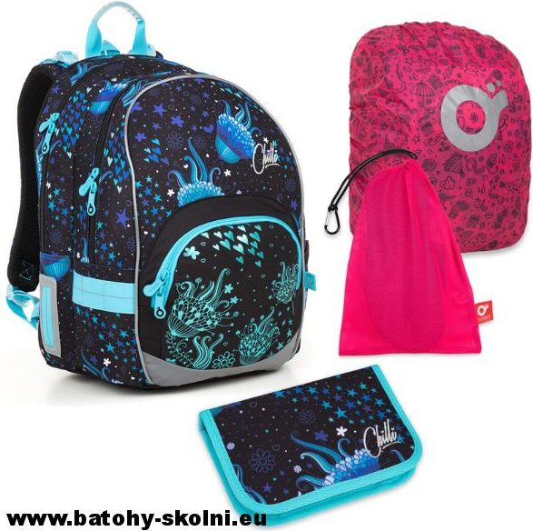 Školní batoh Topgal Medůzky 4 dílný set KIMI 18013 Large - obrázek 1