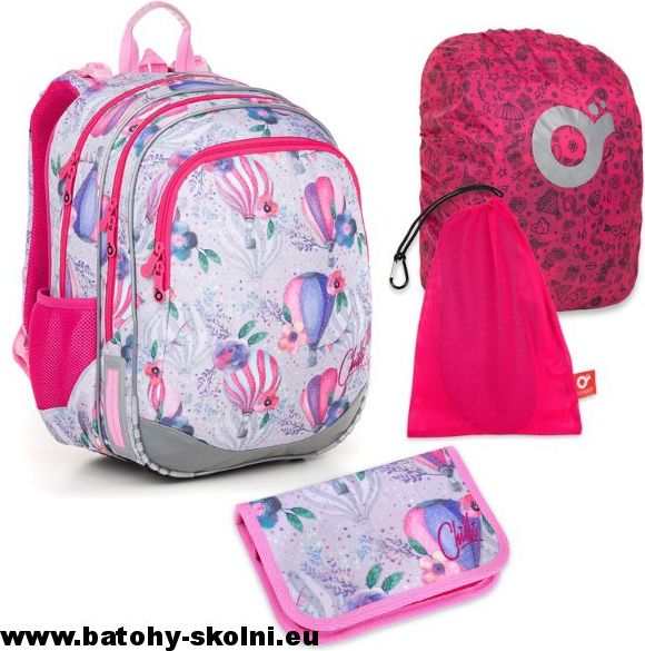 Školní batoh Topgal Balóny 4 dílný set ELLY 18007 Large - obrázek 1