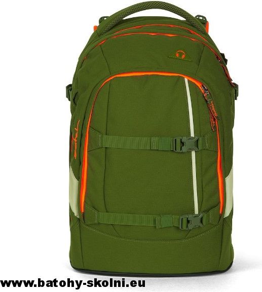 Studentský batoh Ergobag Satch Green Phantom - Doprava Zdarma - obrázek 1