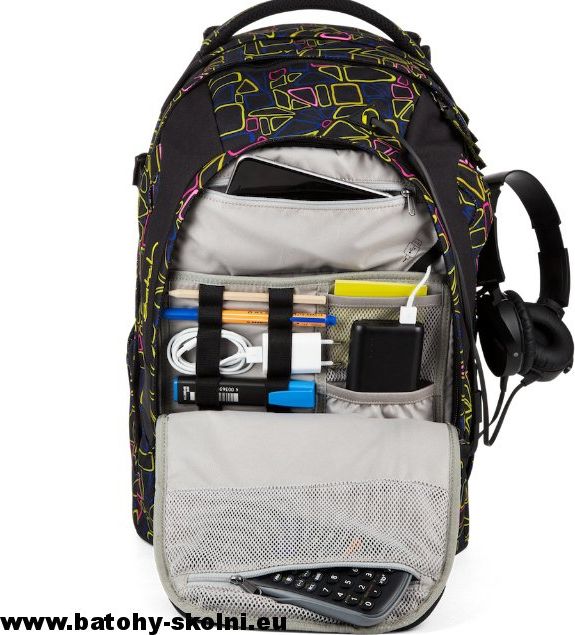 Studentský batoh Ergobag Satch Green Phantom - Doprava Zdarma - obrázek 12