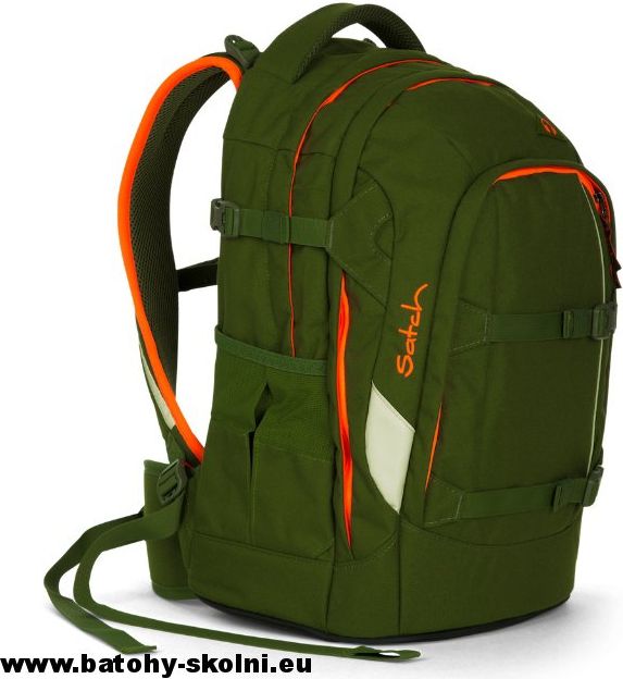 Studentský batoh Ergobag Satch Green Phantom - Doprava Zdarma - obrázek 9