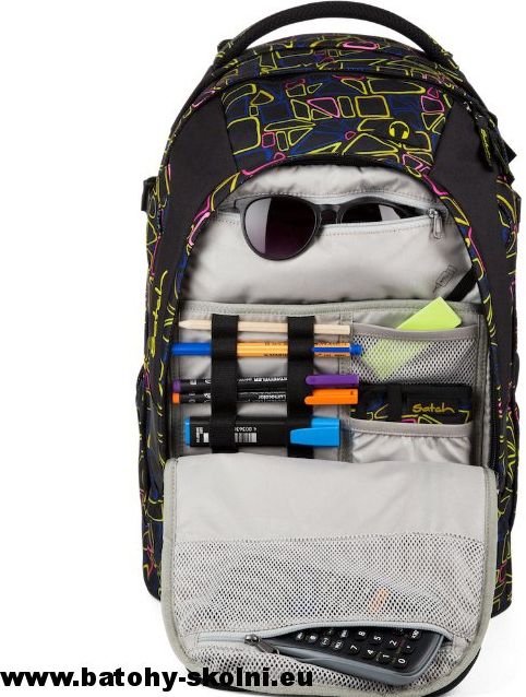 Studentský batoh Ergobag Satch Green Phantom - Doprava Zdarma - obrázek 10
