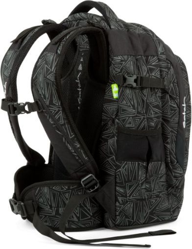 Studentský batoh Ergobag Satch Black Bermuda reflex - Doprava Zdarma - obrázek 11