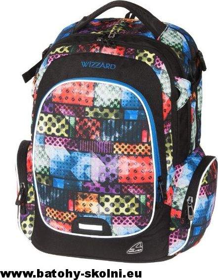 Školní batoh Walker Campus Wizzard Wacky Brick - Doprava Zdarma - obrázek 1