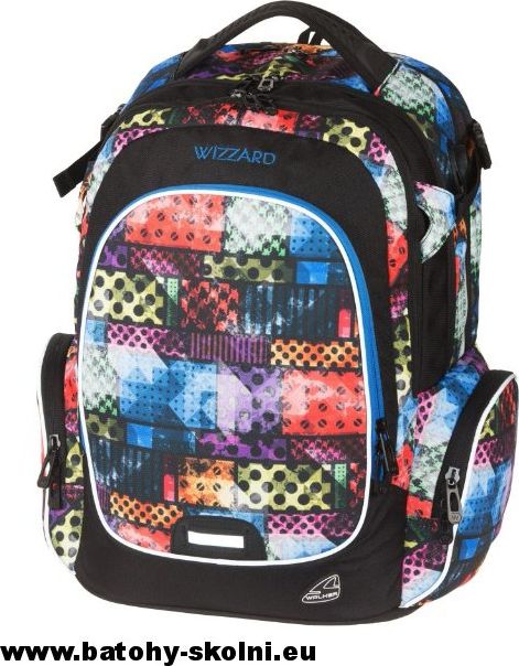 Školní batoh Walker Campus Wizzard Wacky Brick - Doprava Zdarma - obrázek 2